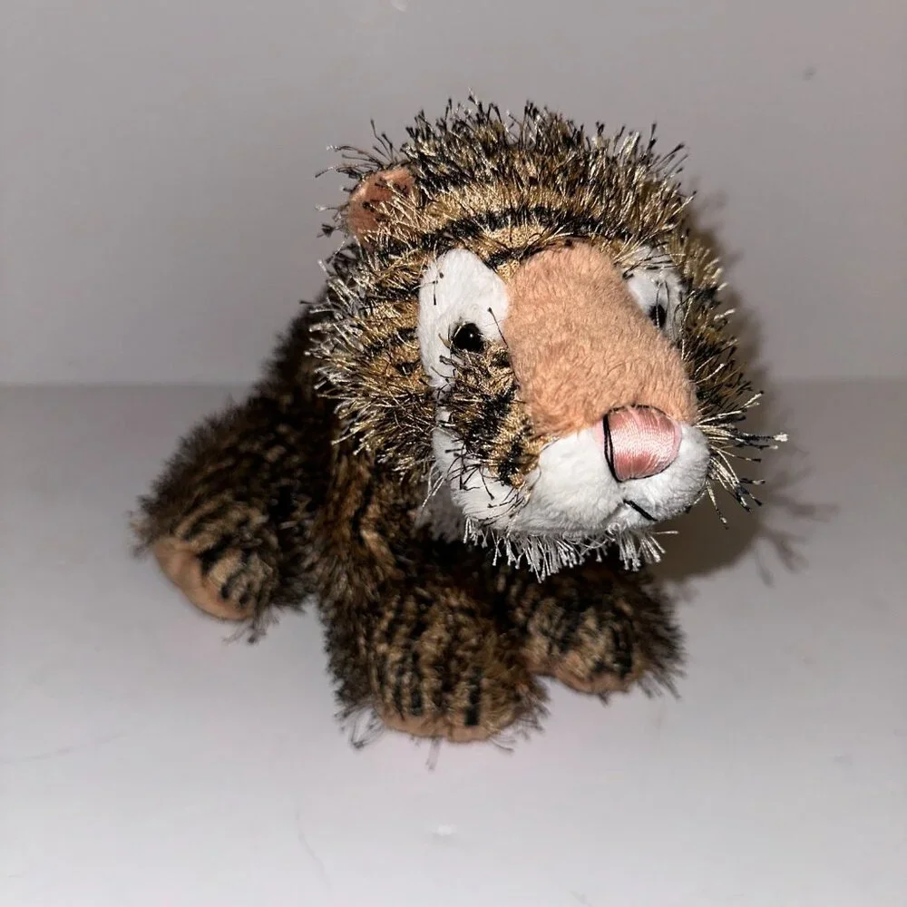 Ganz Webkinz TIGER & LEOPARD scruffy Plush Stuffed Animal No Codes!